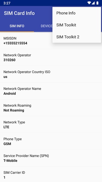 SIM Card Info - Preview 1
