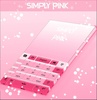 Simply Pink Keyboard screenshot 1