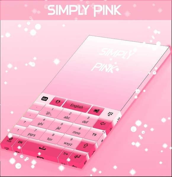 Simply Pink Keyboard - Preview 1
