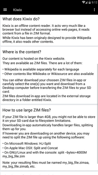 Kiwix - Preview 1