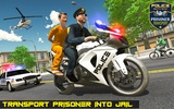 Police Moto Bike Prisoner Transport 2021 screenshot 2