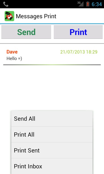 Messages Print - Preview 3