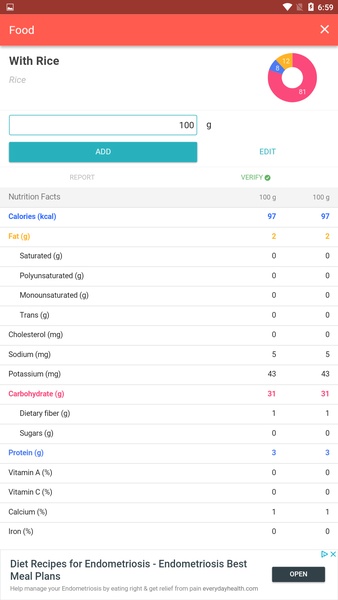 Macros - Calorie Counter & Meal Planner - Preview 2
