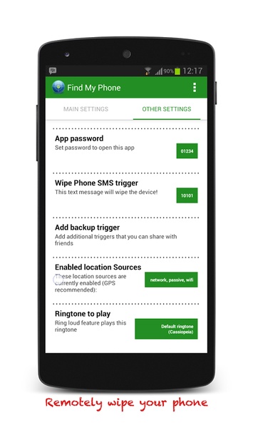 Find My Phone Security - Preview 3