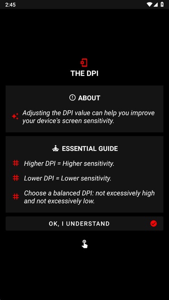 Only Red Settings 2.8 Screen Views 10