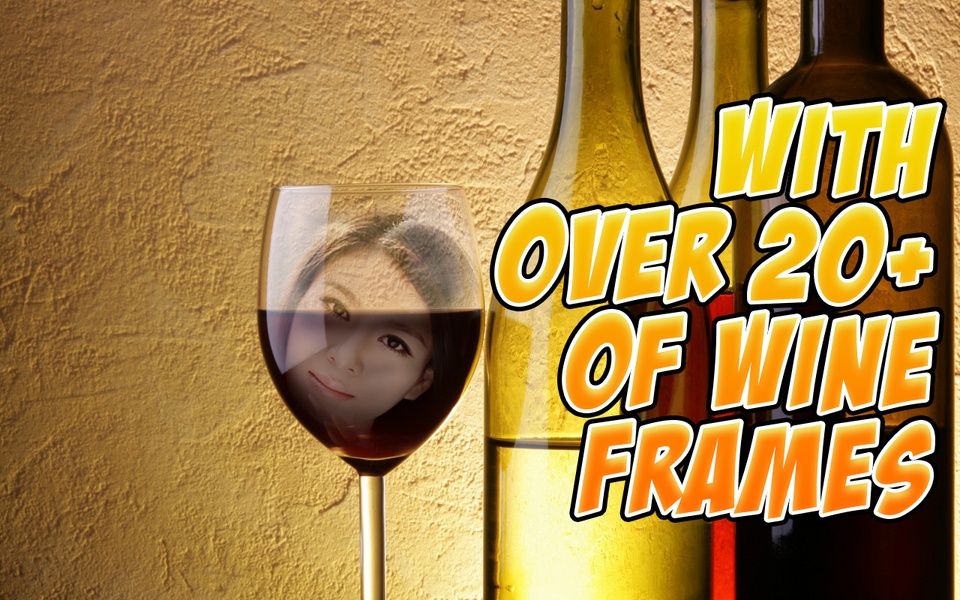 Wine Glass Photo Frame HD - Preview 8