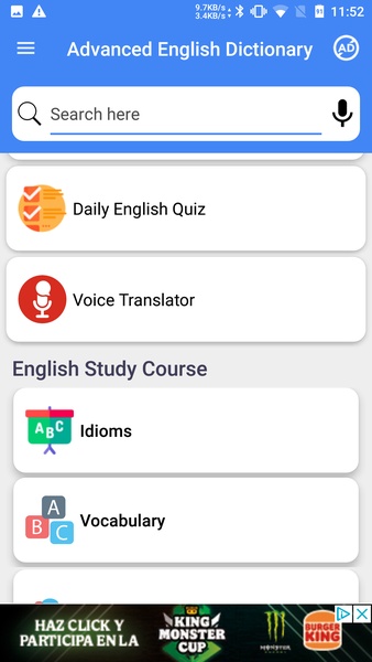 Advanced English Dictionary - Preview 6