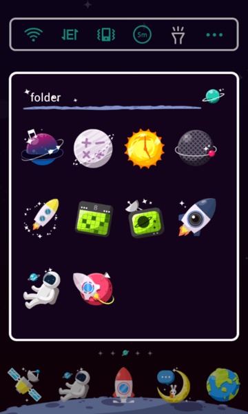 Colorful Space Travel - Preview 1