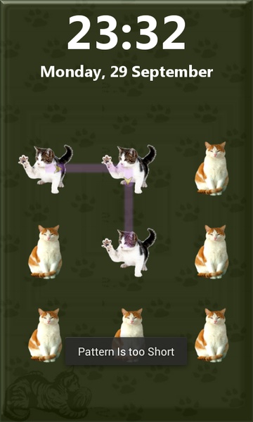 Pattern Cat Screen Lock - Preview 4