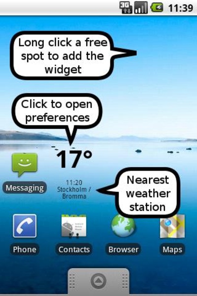 Thermometer Widget - Preview 1