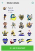 Boca Juniors Stickers - WAStickerApps screenshot 1