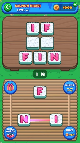 Sushi Cat: Word Search Game - Preview 7