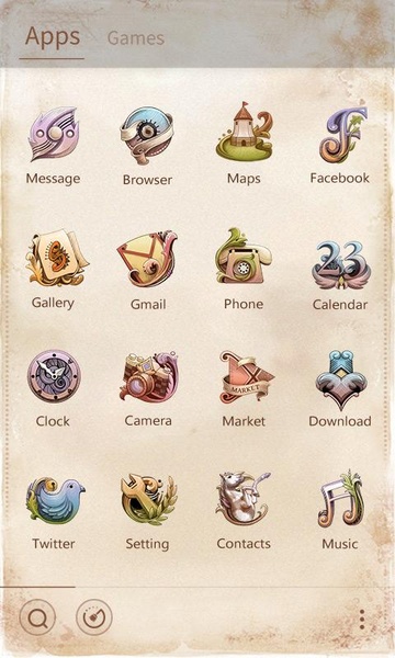 Pegasus GOLauncher EX Theme - Preview 2
