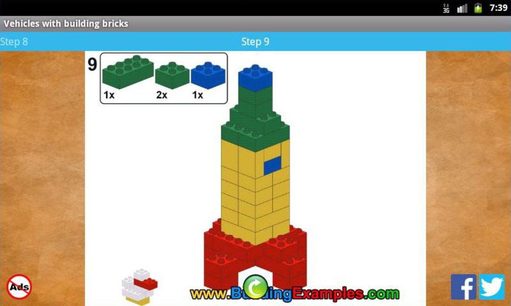 Vehicles with building bricks - Preview 7