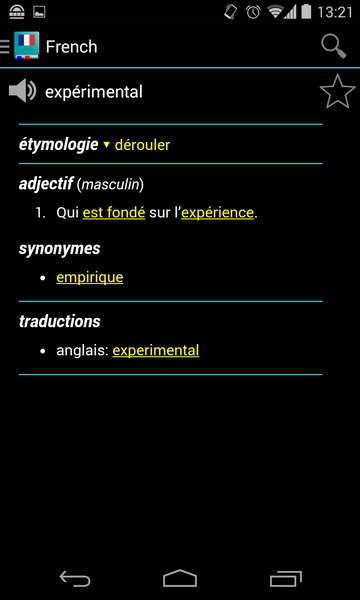 French Dictionary - Offline - Preview 5