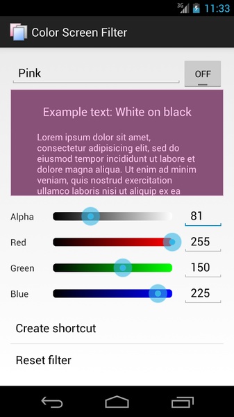 Color Screen Filter - Preview 2