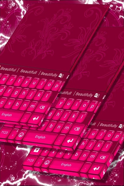 Keyboard Color New Pink - Preview 5
