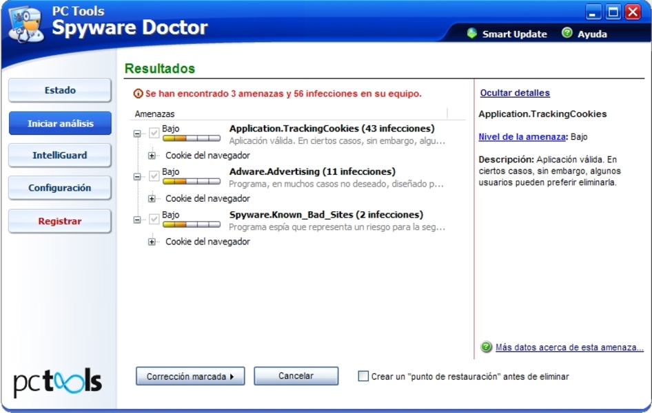 Spyware doctor shop