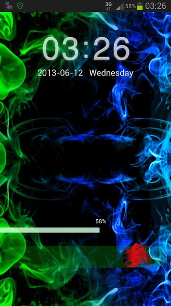 GO Locker Theme green smoke - Preview 2