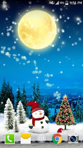 Snowflake Live Wallpaper - Preview 17