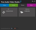 Free Audio Video Studio screenshot 3