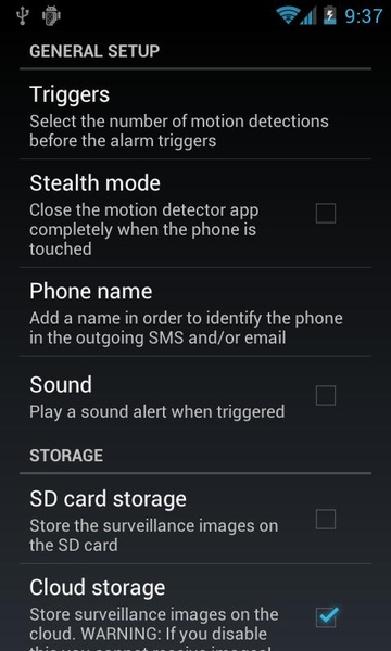 Motion Detector Pro - Preview 2