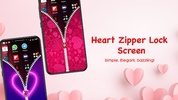 Heart Zip Lock screenshot 1