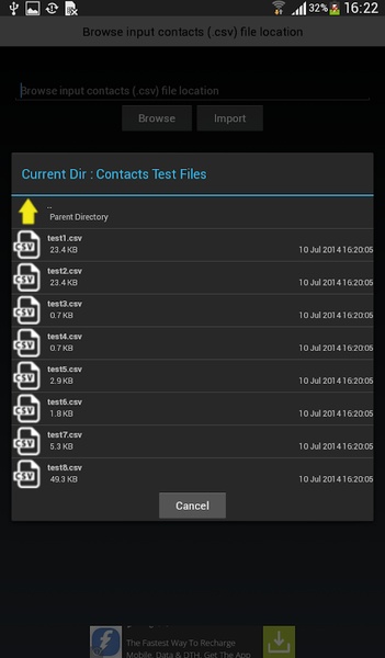 CSV Contacts Importer - Preview 6