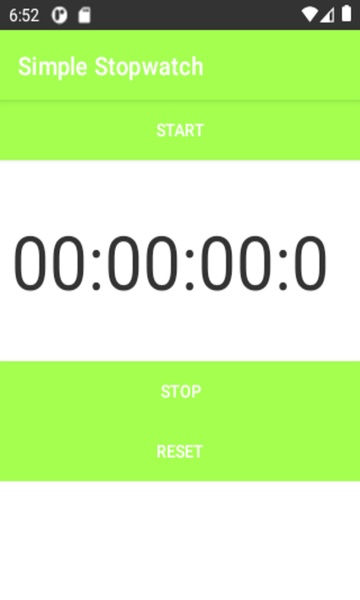 Simple Stopwatch - Preview 4