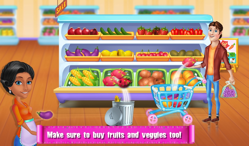 Kids Supermarket Shopping Game - Preview 4