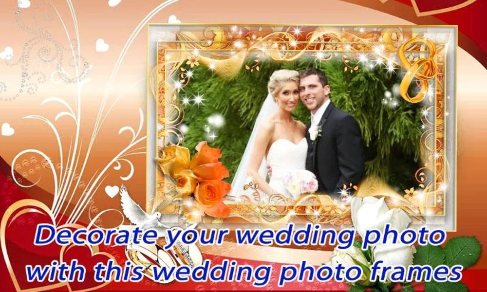 Wedding frame photo effects - Preview 5
