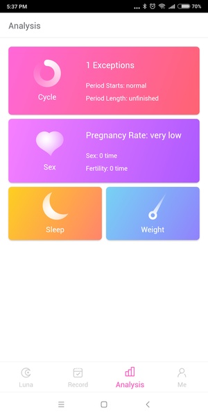 Period Tracker Luna, Period & Ovulation Calendar - Preview 8
