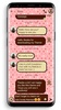 SMS Theme Love Chocolate pink screenshot 8