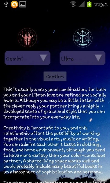 Daily Horoscope - Matching - Preview 1