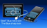 SlideIT Blue metal box skin screenshot 5