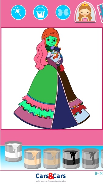 Download do APK de Jogos colorir: Princesas para Android