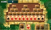 PYRAMID SOLITAIRE card game screenshot 2