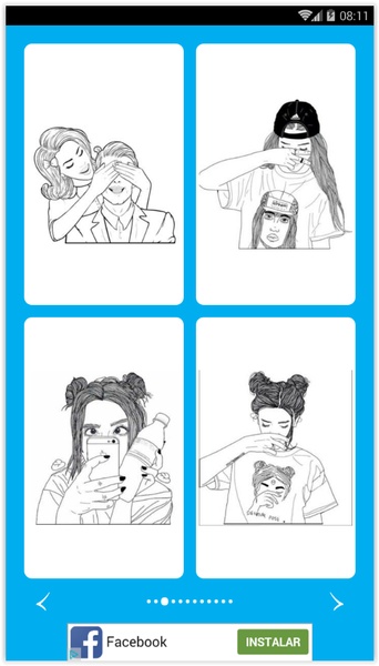 Pretty Girl Coloring - Preview 3