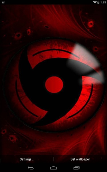 Sharingan Live Wallpaper - Preview 3