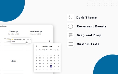 WeekToDo screenshot 2