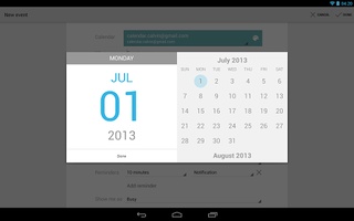 Google Calendar screenshot 4