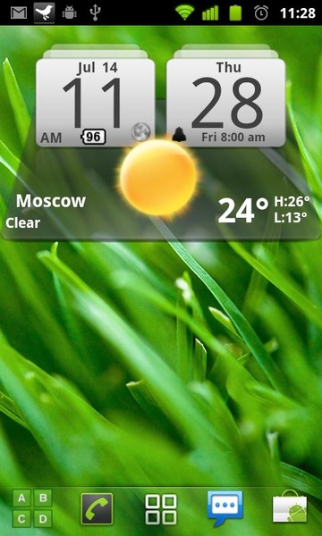 MIUI Digital Weather Clock - Preview 4