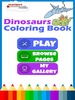 Dinosaurs Coloring Book screenshot 1