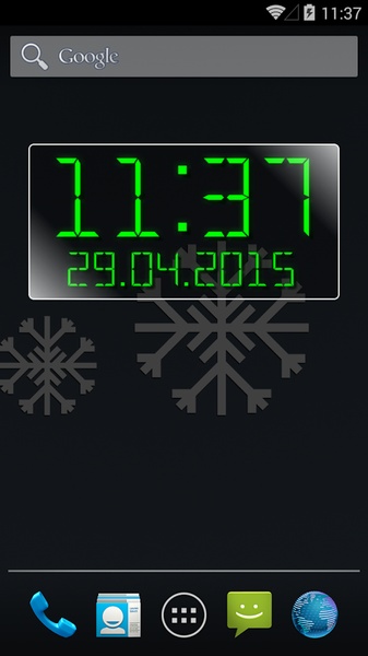 LED clock widget lite - Preview 16
