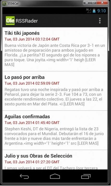 OleRss - Preview 2