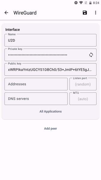 WireGuard - Preview 8