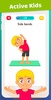 Exercise for kids at home screenshot 3
