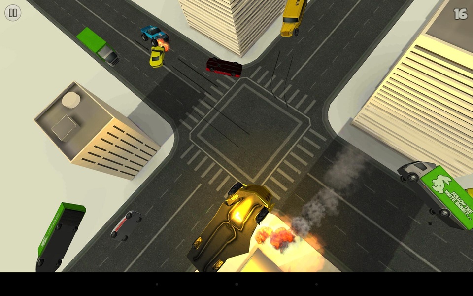 Gridlock Buster Traffic Control Game