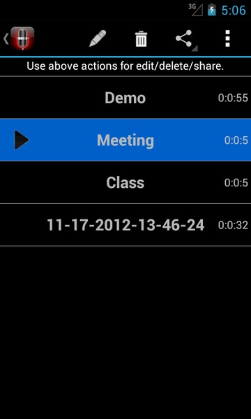 Voice Memos - Preview 2