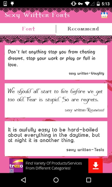 Sexy Written Fonts - Preview 1